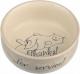 Trixie MISKI CERAMICZNE DLA KOTA Thanks for Service, 0.3 l/o 11 cm 3