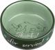 Trixie MISKI CERAMICZNE DLA KOTA Thanks for Service, 0.3 l/o 11 cm 4