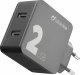 Ładowarka Cellular Line Cellularline Multi-Power 2 Home Charger 2x USB 12W +12W, Black 1