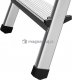 DRABEST Drabina aluminiowa, dwustronna, 8 stopni wytrzymałość: 125-150 kg (wytrzymałość 125 kg) 3
