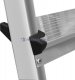 DRABEST Drabina aluminiowa, dwustronna, 8 stopni wytrzymałość: 125-150 kg (wytrzymałość 125 kg) 4