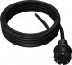 AWTools AWTOOLS PRZEWÓD Z WTYCZKĄ 1,5m 2x1,0 CZARNY H05VV-F 1