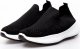 Estetino Sneakersy tekstylne wsuwane z cyrkoniami czarne-38 4