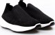 Estetino Sneakersy tekstylne wsuwane z cyrkoniami czarne-38 5