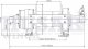 Husar Wyciągarka hydrauliczna BST H 45000 LBS 5