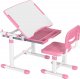 Mozos Biurko dziecięce + krzesło z regulacją dla dzieci 2-12 lat (DC-SET-PINK) 3