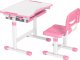 Mozos Biurko dziecięce + krzesło z regulacją dla dzieci 2-12 lat (DC-SET-PINK) 4