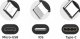 Kabel USB BRDRC microUSB - USB-C 0.3 m Czarny 3