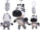 Kontext Grzechotka zawieszka sensoryczna kontrastowa zebra 1