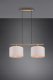 Lampa wisząca DELIGHT Trio Korba 301200201 lampa wisząca zwis 2x60W E27 drewno 3