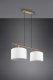 Lampa wisząca DELIGHT Trio Korba 301200201 lampa wisząca zwis 2x60W E27 drewno 4