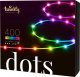 Taśma LED Twinkly Inteligentny miniaturowy łańuch Dots 400 LED RGB 20 m czarny 1