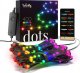 Taśma LED Twinkly Inteligentny miniaturowy łańuch Dots 400 LED RGB 20 m czarny 2