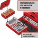 Teng Tools Zestaw narzędzi nasadowych izolowanych VDE 1000V z chwytem 3/8 cala 285240107 2