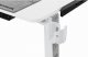 Biurko Ultradesk Winger Białe 155 cmx111 cm 3