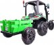 Super-Toys Duży traktor z przyczepą 24V, 4X4 BLT206 12