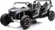 Lean Cars Auto Na Akumulator Buggy A033 4x4 24V Biały 17