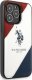 U.S. Polo Etui US Polo do iPhone 14 Pro Max 6,7" biały/white Tricolor Embossed 4