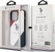 U.S. Polo Etui US Polo do iPhone 14 Pro Max 6,7" biały/white Tricolor Embossed 8