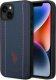 U.S. Polo Etui US Polo do iPhone 14 6,1" granatowy/navy blue Leather Stitch 1
