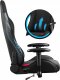 Fotel Diablo Chairs X-ST4RTER czarno-czerwony 6