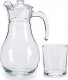 Vivalto Zestaw kieliszków Dzbanek 5 pcs Przezroczysty Szkło 4 x (40 cl) / 1 x (1,8 l) 1
