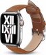 Crong Noble Band - Pasek ze skóry naturalnej do Apple Watch 38/40/41 mm (Mokka) 2