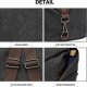 Accessorize Me Czarny Plecak Damski Miejski Canvas Havani 3