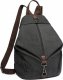 Accessorize Me Czarny Plecak Damski Miejski Canvas Havani 6