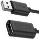 Kabel USB Unitek USB-A - USB-A 1.5 m Czarny (Y-C449GBK) 3