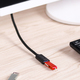 Kabel USB Unitek USB-A - USB-A 1.5 m Czarny (Y-C458GBK) 3