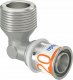 Uponor Uponor S-Press PLUS kolano z gwintem zewn. 20-R3/4MT 2