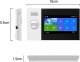 Huxgo Bezprzewodowy alarm 2G GSM + WiFi - HXA007 R5 + syrena przewodowa 105 db 4