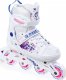 Rolki Raven Inlineskates Meia rekreacyjne regulowane białe r. 28-32 5