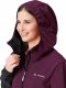 Vaude Kurtka damska softshell Tremalzo - fioletowo-czarna 36 3