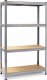 Plonos Regał metalowy magazynowy 150 x 75 x 30 470000 2