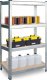 Plonos Regał metalowy magazynowy 150 x 75 x 30 470000 3