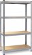 Plonos Regał metalowy magazynowy 150 x 75 x 30 470000 9