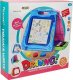 LeanToys Tablica do Rysowania Dwustronna Pisaki Magnesy 5