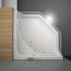 Wanna HDL Dwuosobowa wanna narożna z hydromasażem 150x150x55 4