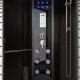 HDL Kabina prysznicowo-parowa 90x90 czarna, led, radio 3