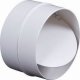 AWENTA Łącznik kanałów okrągłych Awenta KO125-22 z zaworem zwrotnym fi125mm biały 2