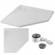 Cersanit (brodziki pięciokątne) SET B545: Brodzik pięciokątny TAKO SLIM 90x4 + Syfon (S601-129) 1