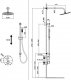 Zestaw prysznicowy Cersanit SET B552 zestaw podtynkowy, ZEN chrom, z baterią termostatyczną wannowo-natryskową, z boksem (S952-032) 2