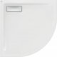 Brodzik Ideal Brodzik ekstra plaski 80x80 cm - ćwierć koła - UltraFlat New - biały - Standard 4