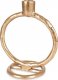 Home Styling Collection Świecznik na długą świeczkę aluminiowy złoty 19 cm 3