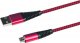 Kabel USB 2GO USB-B - micro-B 1 m Czerwony (795945) 1