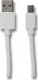 Kabel USB 2GO USB-B - micro-B 1 m Biały (795202) 1