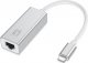 Adapter USB LevelOne 0402 V4 USB-C - RJ-45 Srebrny  (USB-0402 V4) 1