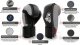 DBX BUSHIDO Rękawice bokserskie treningowe z systemem Active Clima  "BLACK MASTER"  12oz 2186 17